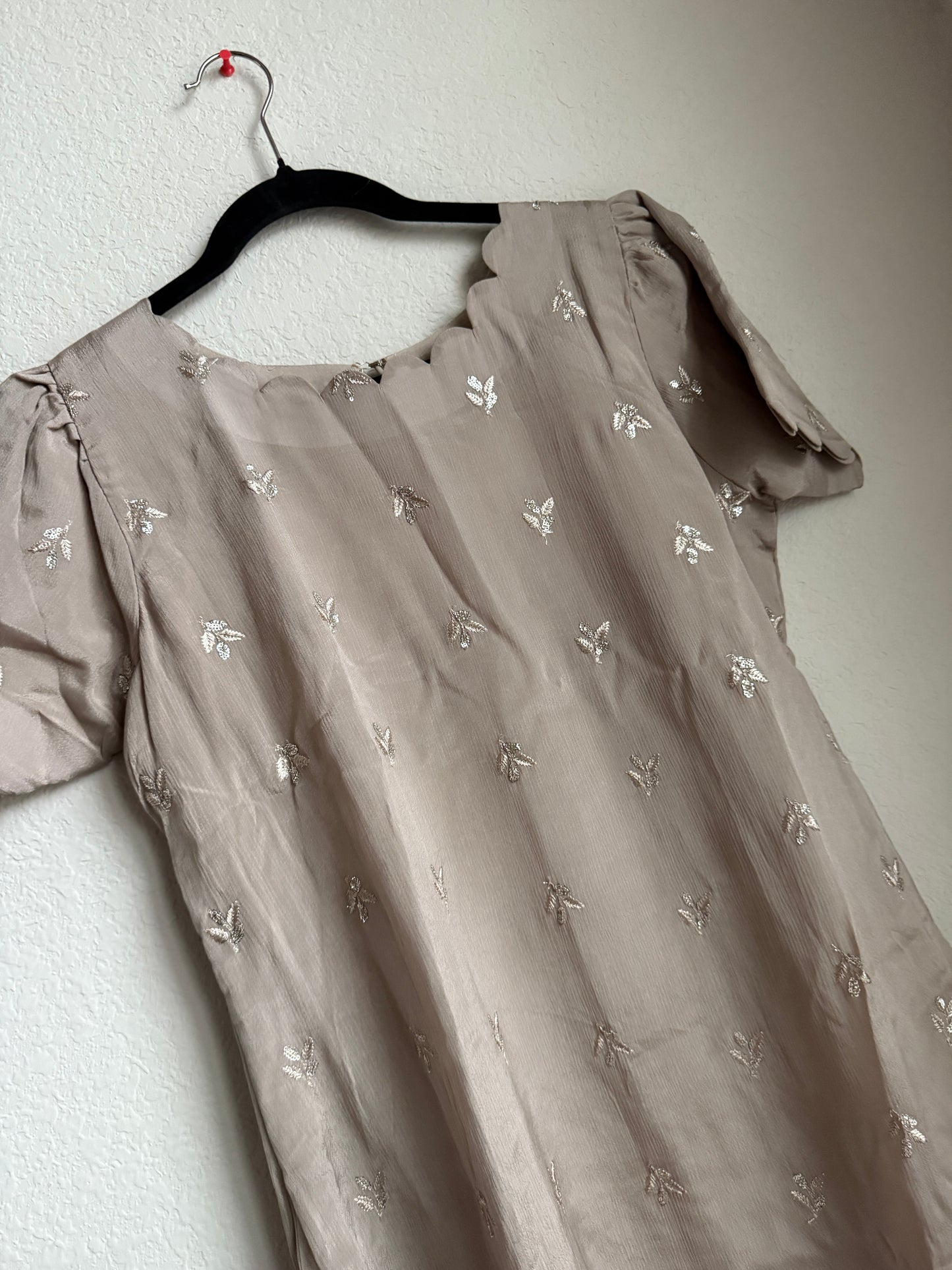 Pastel Gray Customized Coord Set – Designer Kurti with Pant | Elegant Everyday Indian Wear