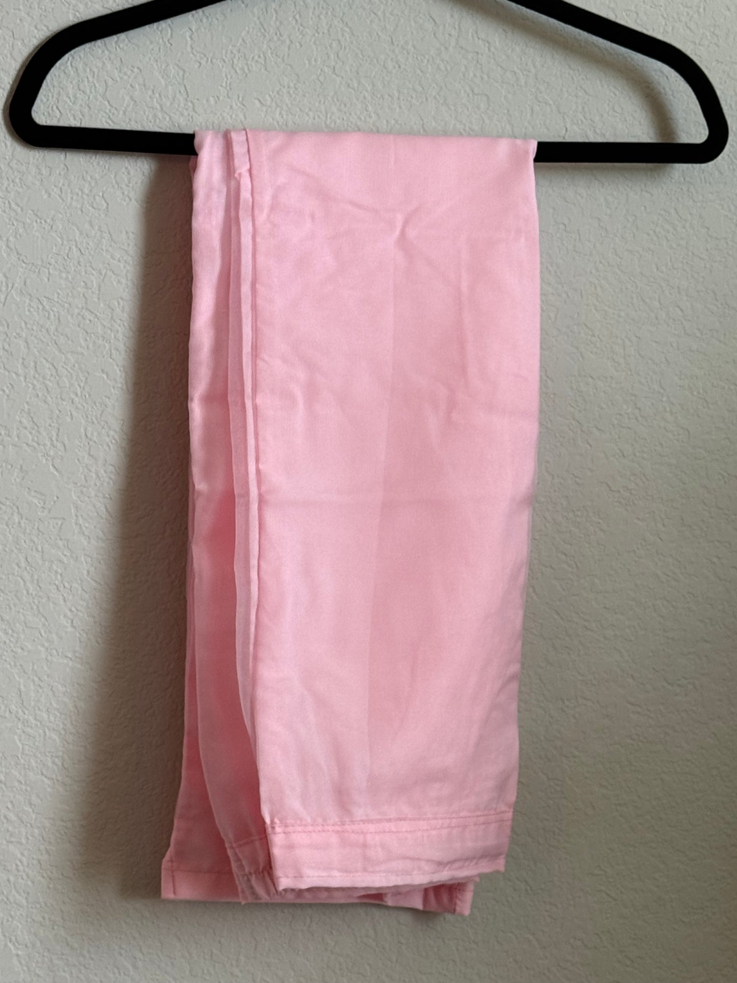 Light Pink Organza Handpainted Coord Set