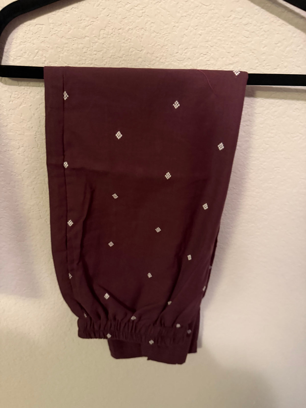 Plum Cotton A-line Customized Coord Set
